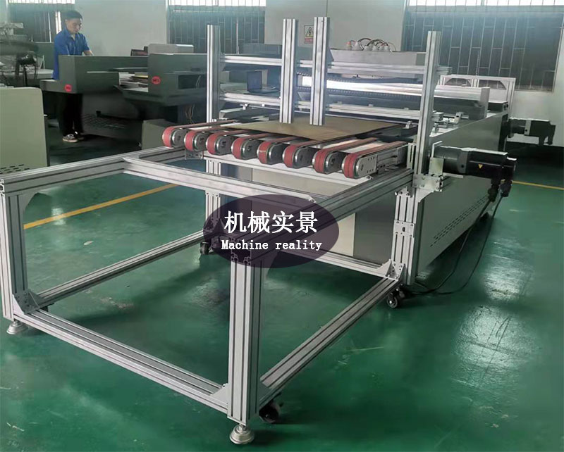 紙箱無(wú)版印刷機(jī)設(shè)備實(shí)拍，紙箱數(shù)碼印刷機(jī)廠家實(shí)拍機(jī)械。