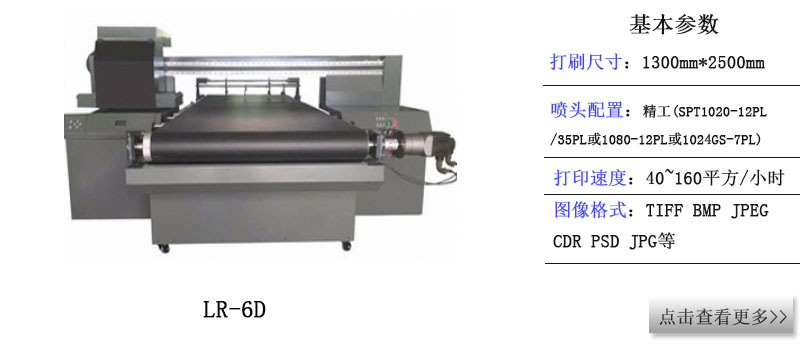 LR-6D導(dǎo)帶機(jī)卷平一體UV打印機(jī)
